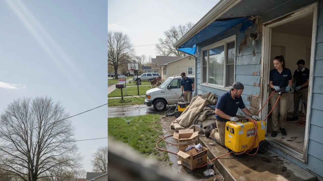 Basement Flood Cleanup in Saint John, WA near me